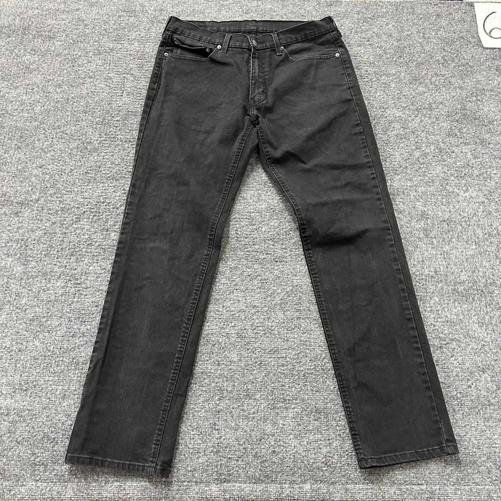 Levi's Jeans Mens Size 34x34 Black 511 Slim Fit Stretch Denim Casual Pants